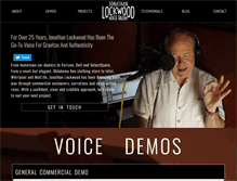 Tablet Screenshot of jonathanlockwood.com